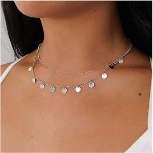 2 Piece Dainty Layered Choker Necklaces